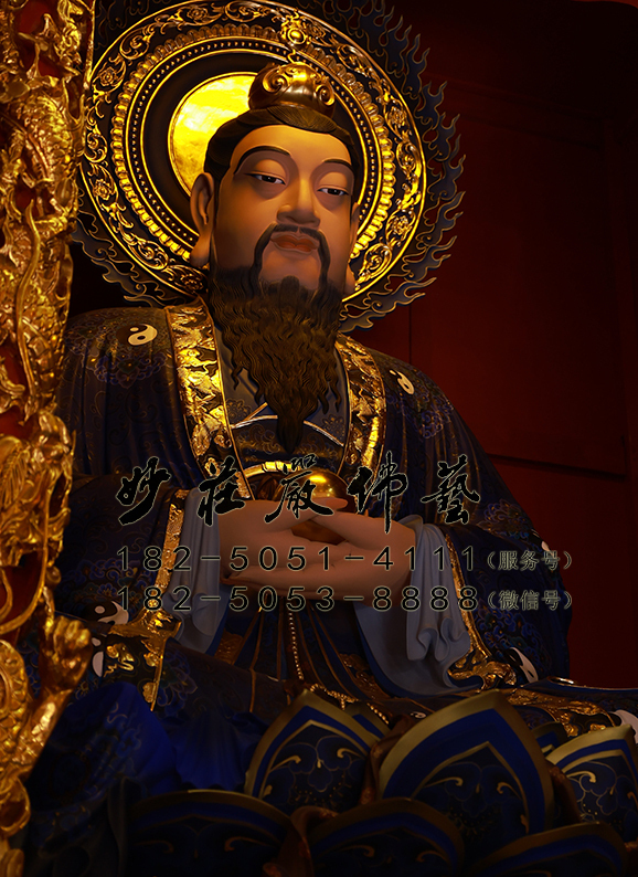 元始天尊側(cè)面實拍圖